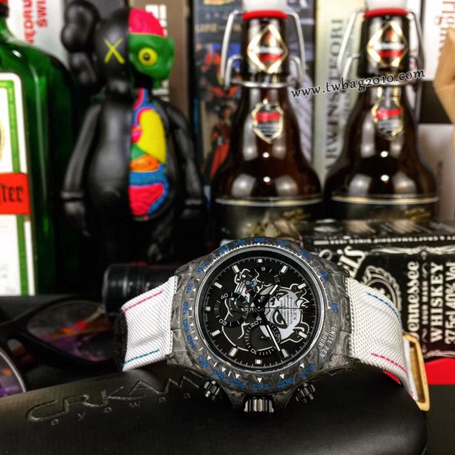 勞力士複刻手錶 Rolex迪通拿系列男表 WWF Factory新品推薦 碳纖花紋Rolex高端男士腕表  gjs2310